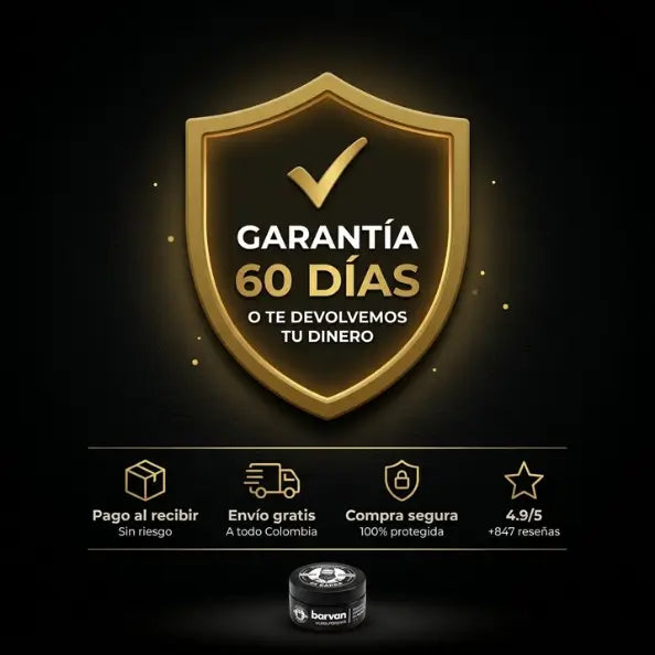 BARVAN — Bálsamo de Barba con Minoxidil 20% para cerrar huecos. Resultados desde la semana 4.