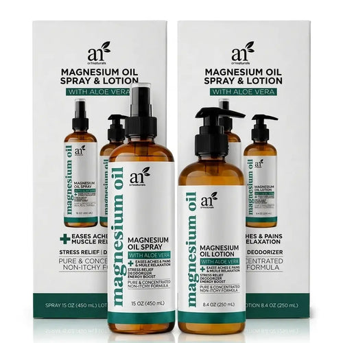 Aceite de Magnesio Artnaturals — Ritual de Noche | Spray + Loción
